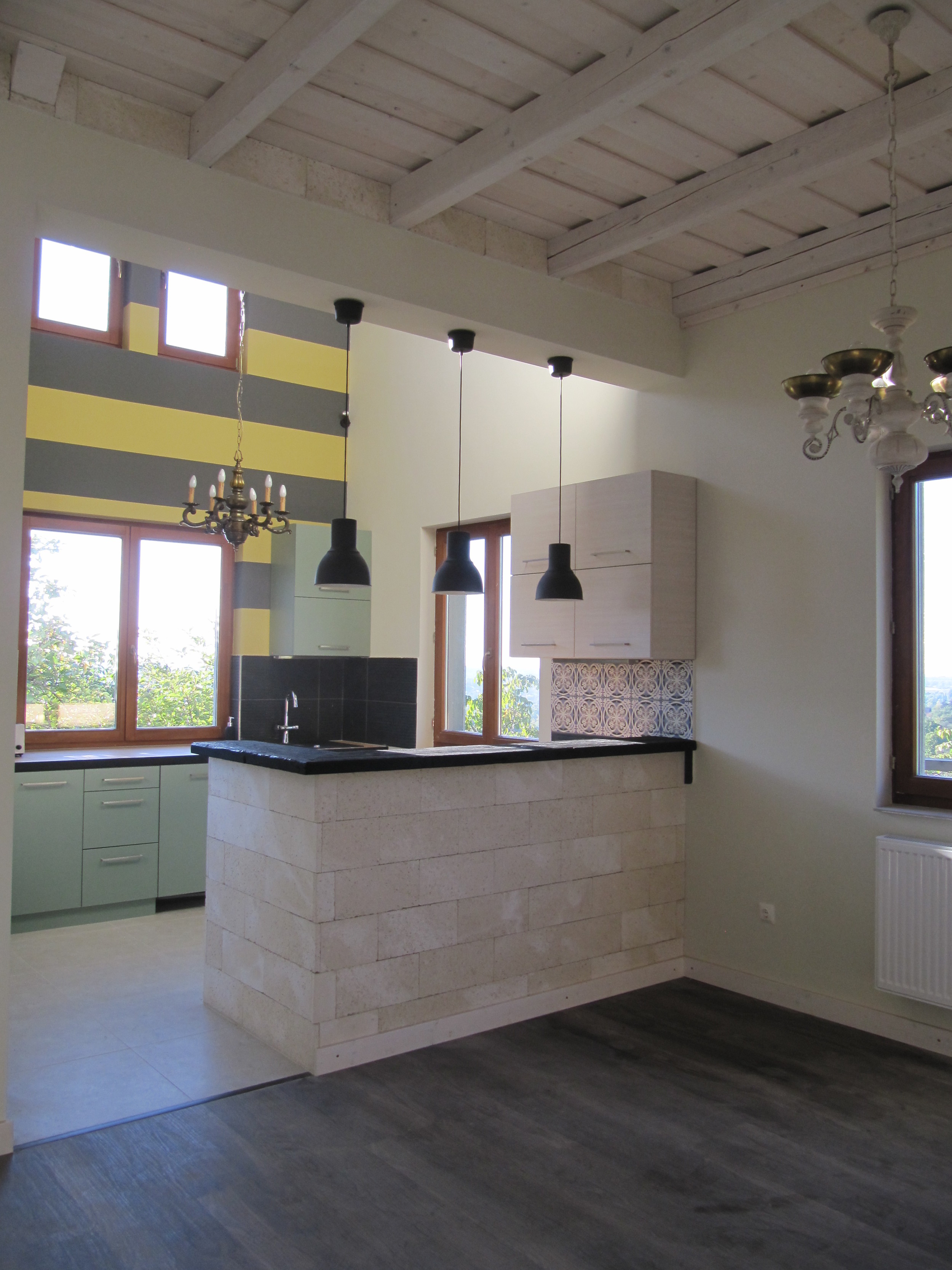 Tatabánya, családi ház - belsőépítészet, 3. kép